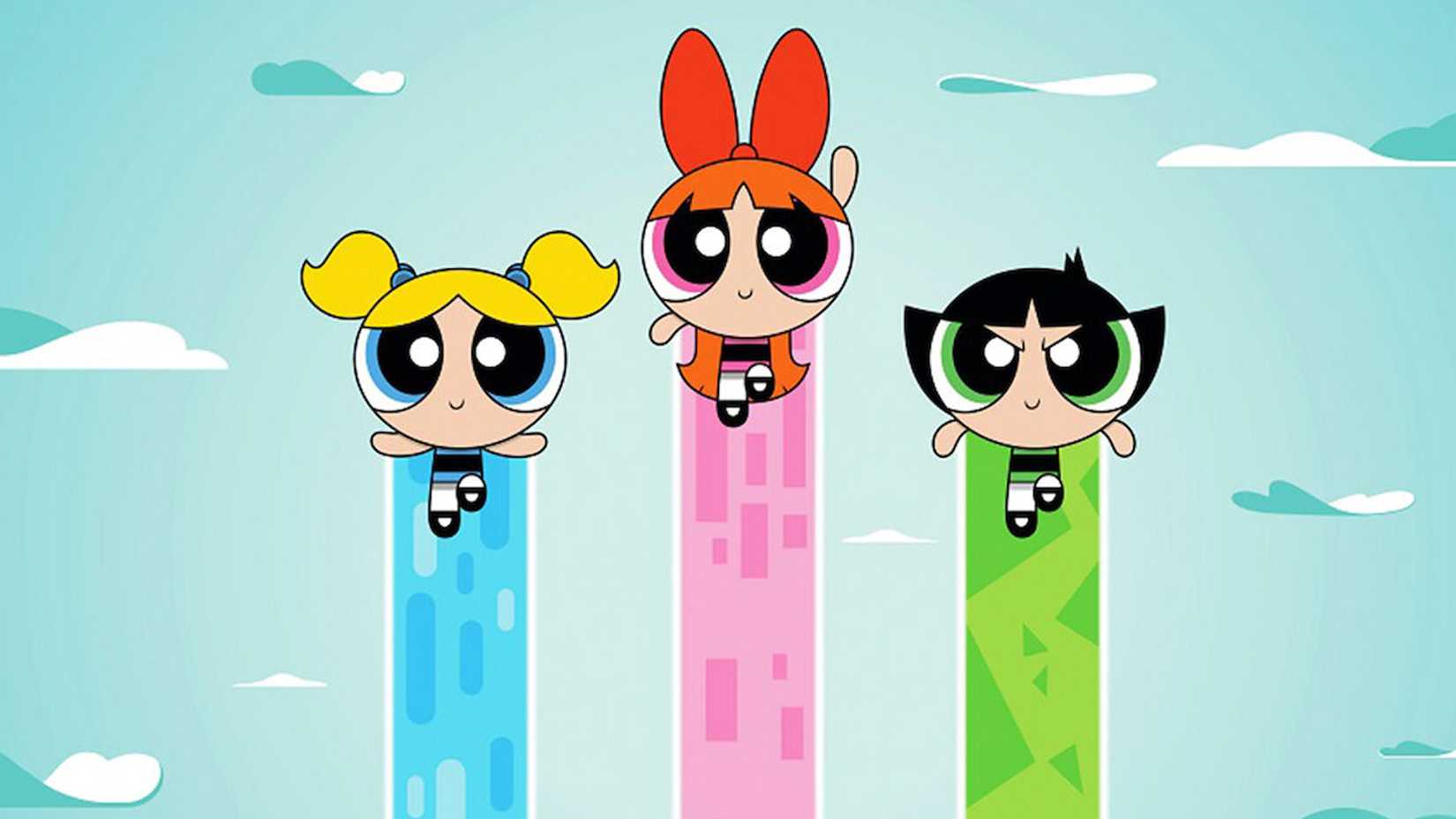 The Powerpuff Girls take flight