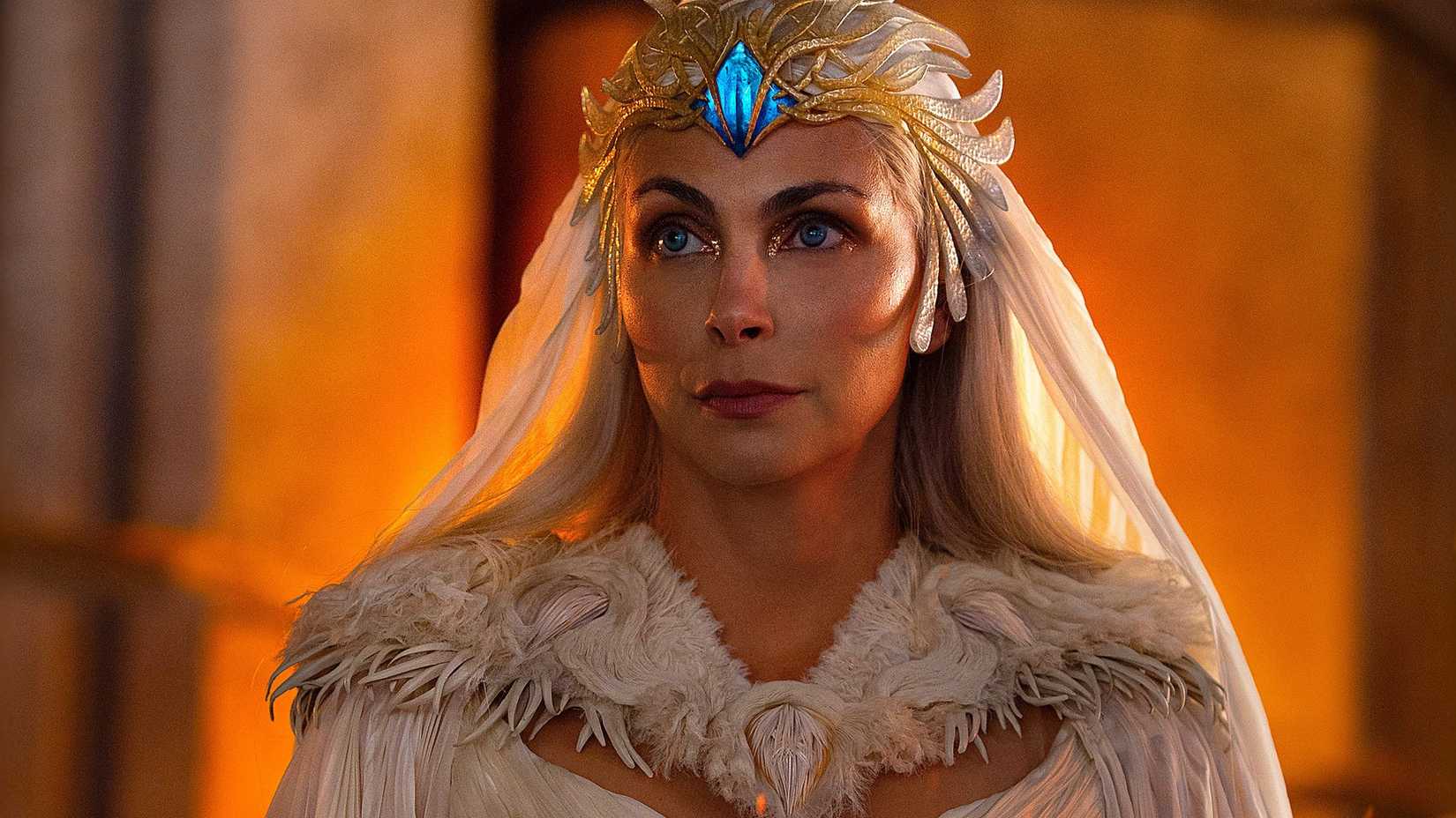 Morena Baccarin as The Sorceress in Masters of the Universe
