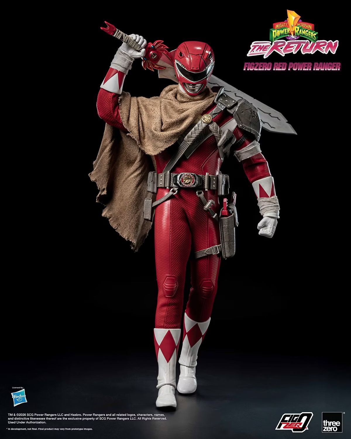 Power Rangers’ Red Ranger Returns As A Stunning New Collectible Figure