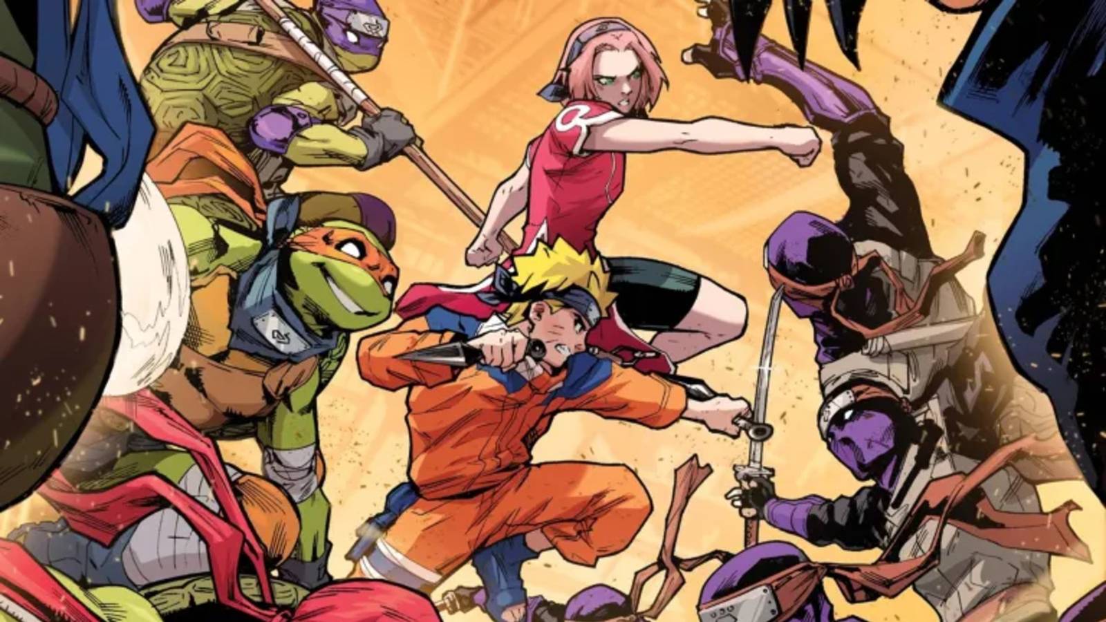 Naruto Officially Returns This October With Another Ninja Turtles Crossover