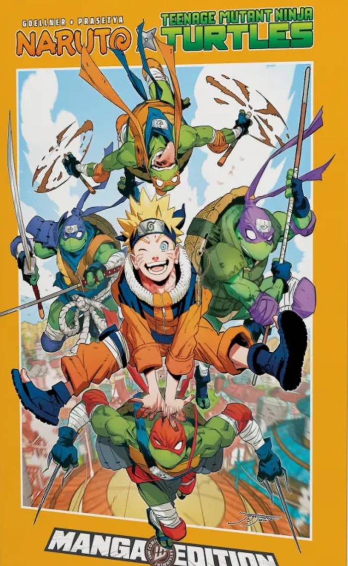 TMNT x Naruto manga edition full