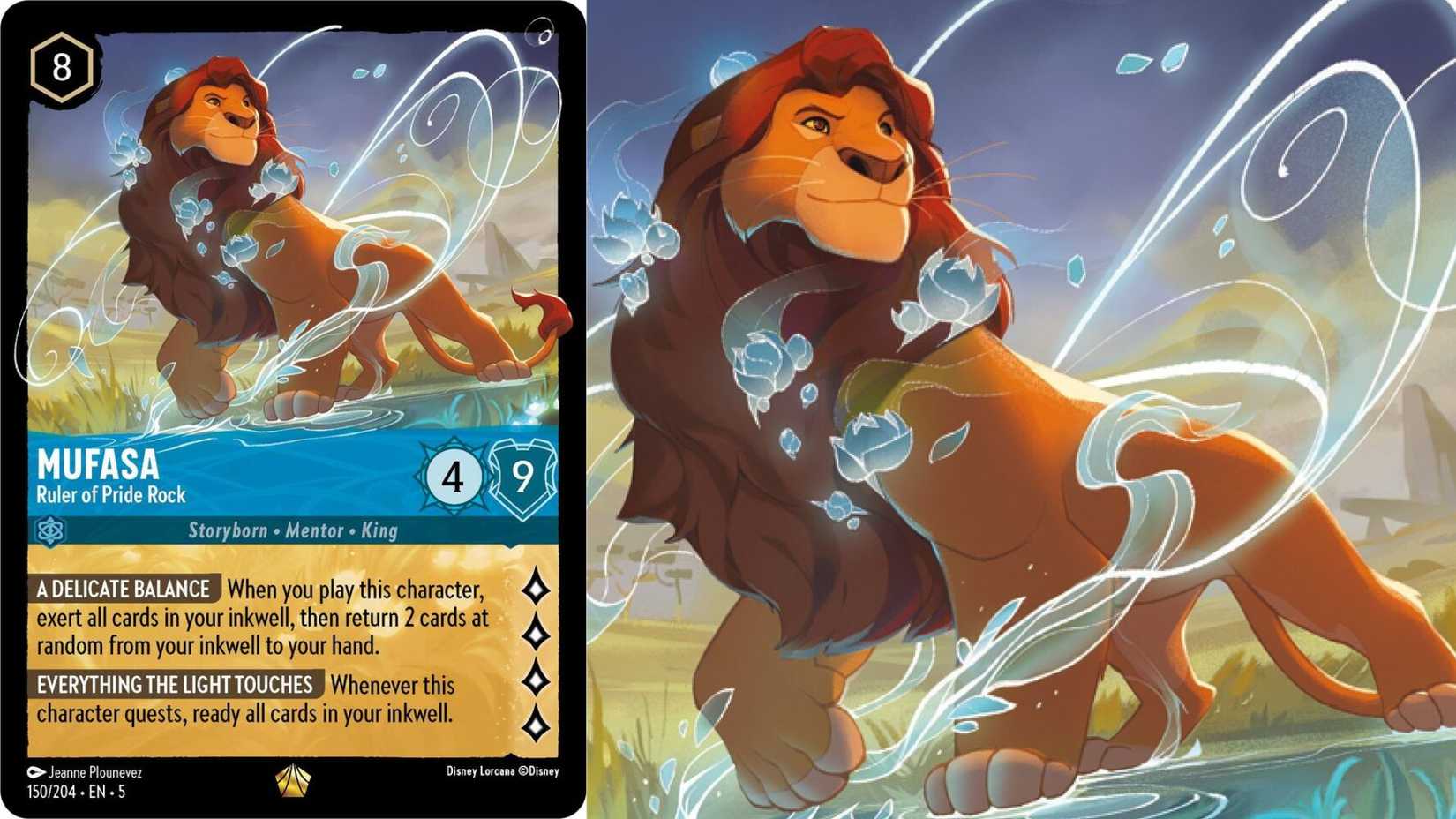 card kingdom lorcana Disney - Shimmering Skies Starter Deck players become Illumineers and wield magical inks to summon a team of Disney characters known as glimmers Holofoil Elsa Card Sells for