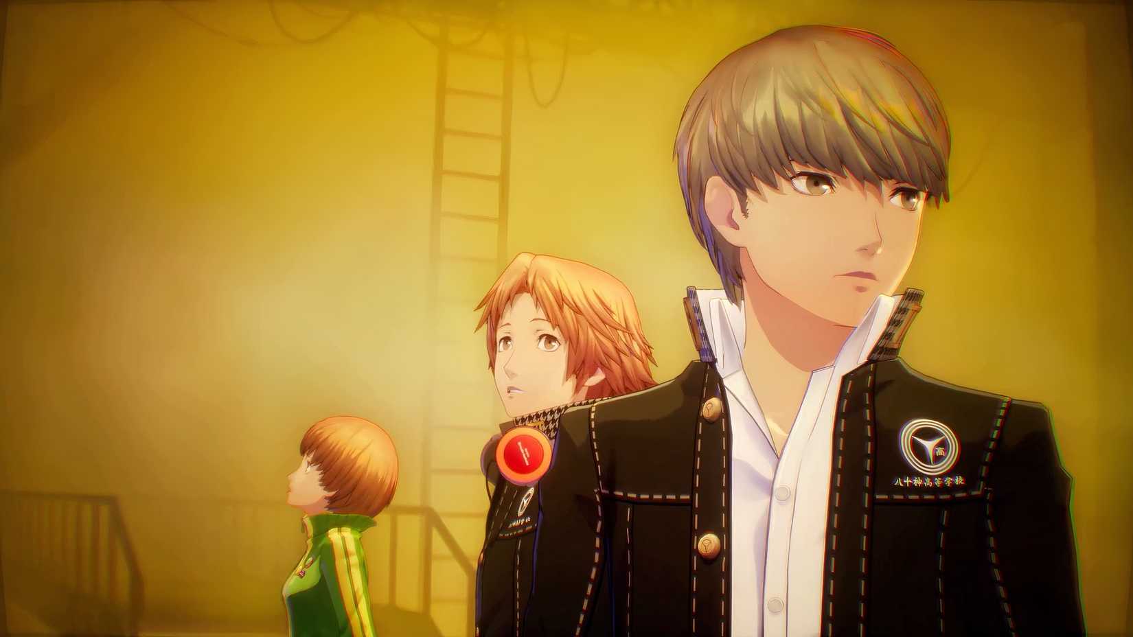 Persona 4 Revival screenshot of chie yakuke and protagonist
