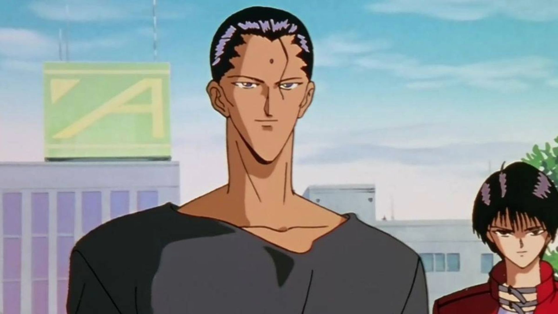 Shinobu Sensui in Yu Yu Hakusho anime