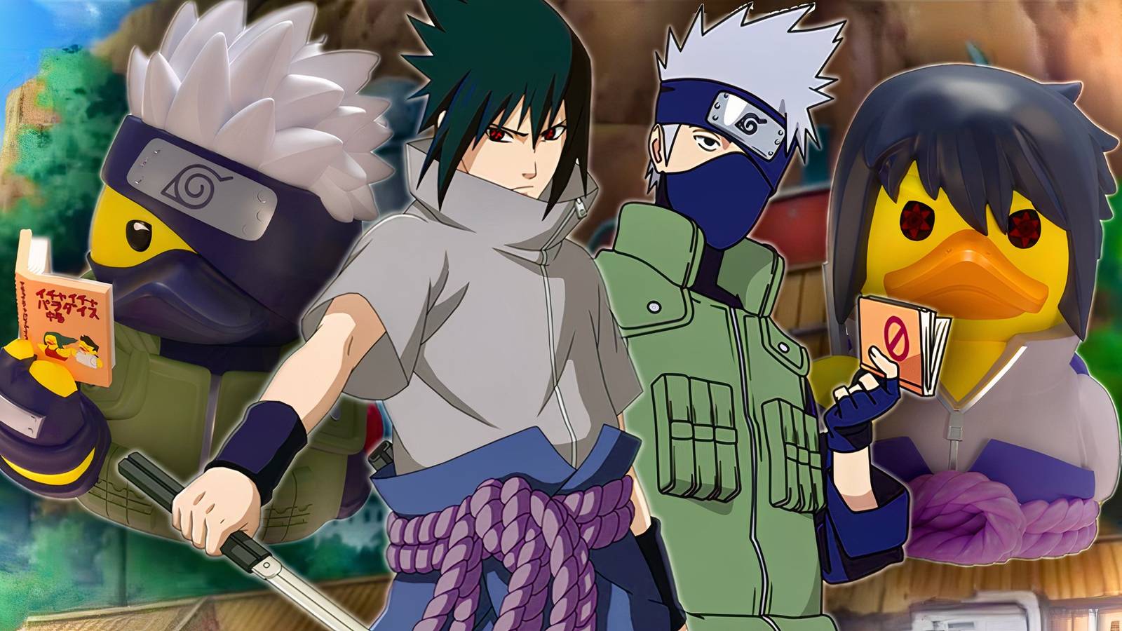 Naruto verwandelt Sasuke und Kakashi offiziell in Gummienten