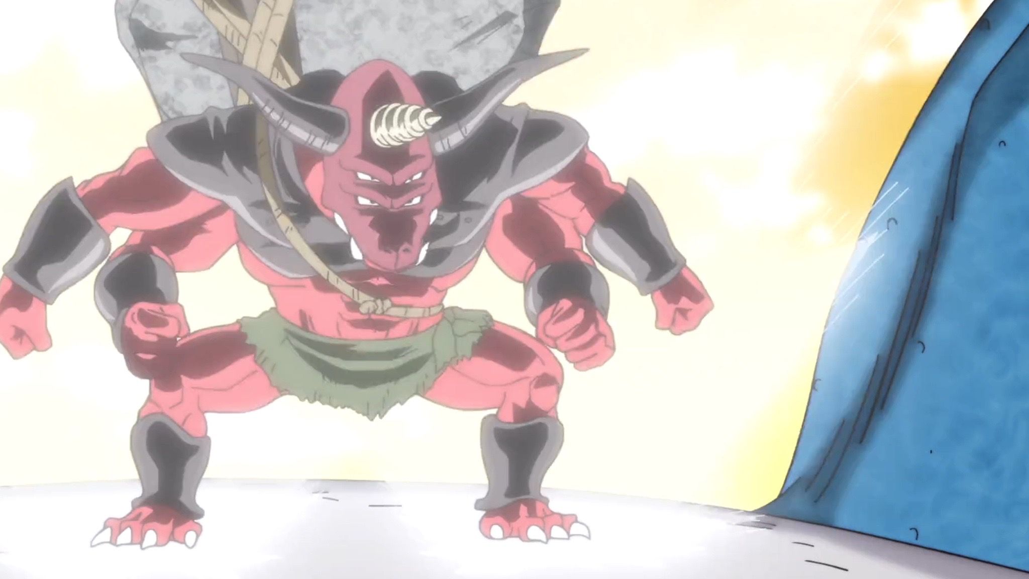 A Moginaian warrior in Dragon Ball Super