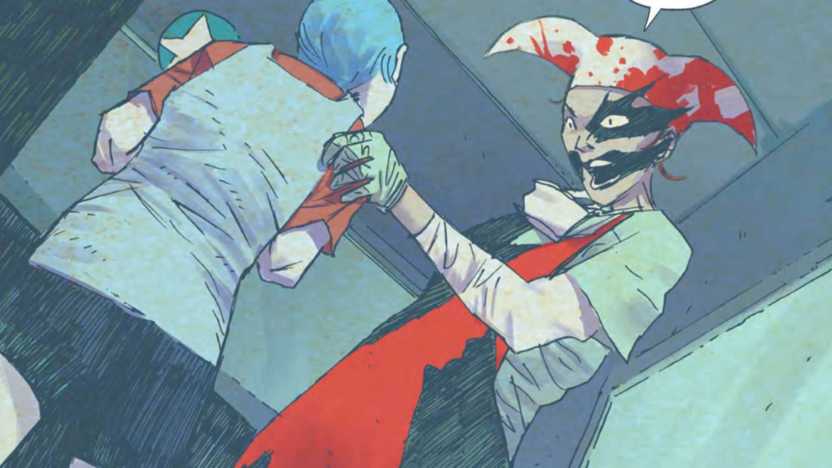 Absolute Harley Quinn and Dr. Arkham in Absolute Batman #22