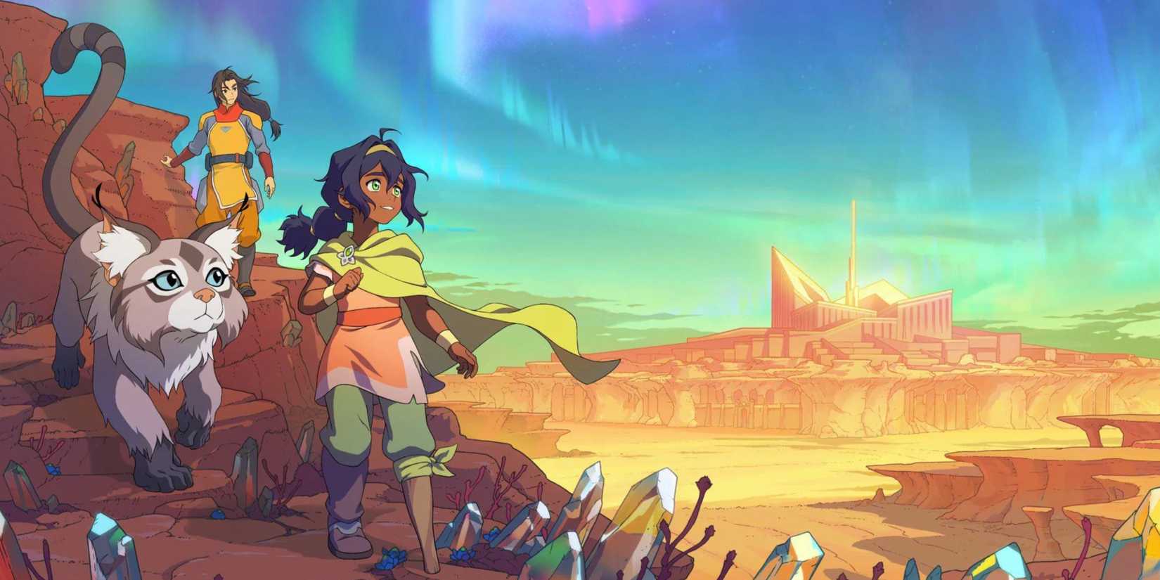 Jae, Geet, and Pavi from Avatar: Seven Havens