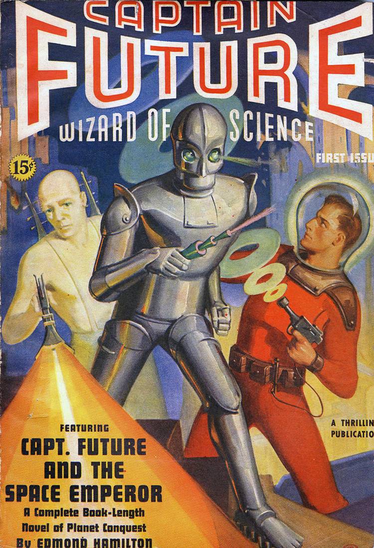 The cover of Captain Future #1