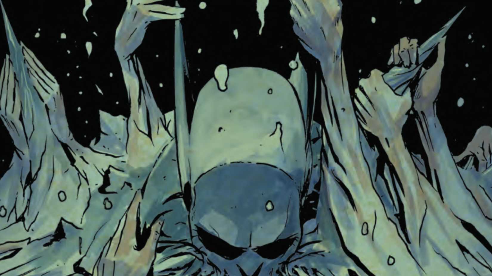 Clayface taking the shape of Batman in Absolute Batman #21