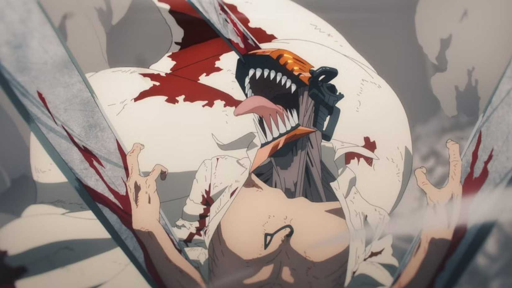 Denji sous la forme de Chainsaw Man dans Chainsaw Man