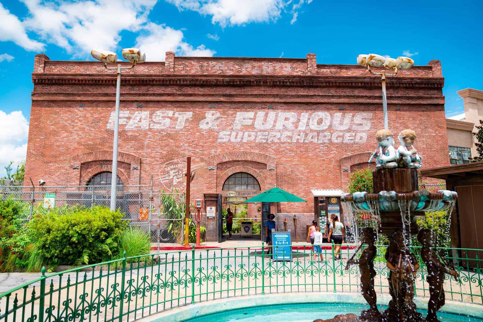 The entrance of Fast & Furious:Supercharged at Universal Studios