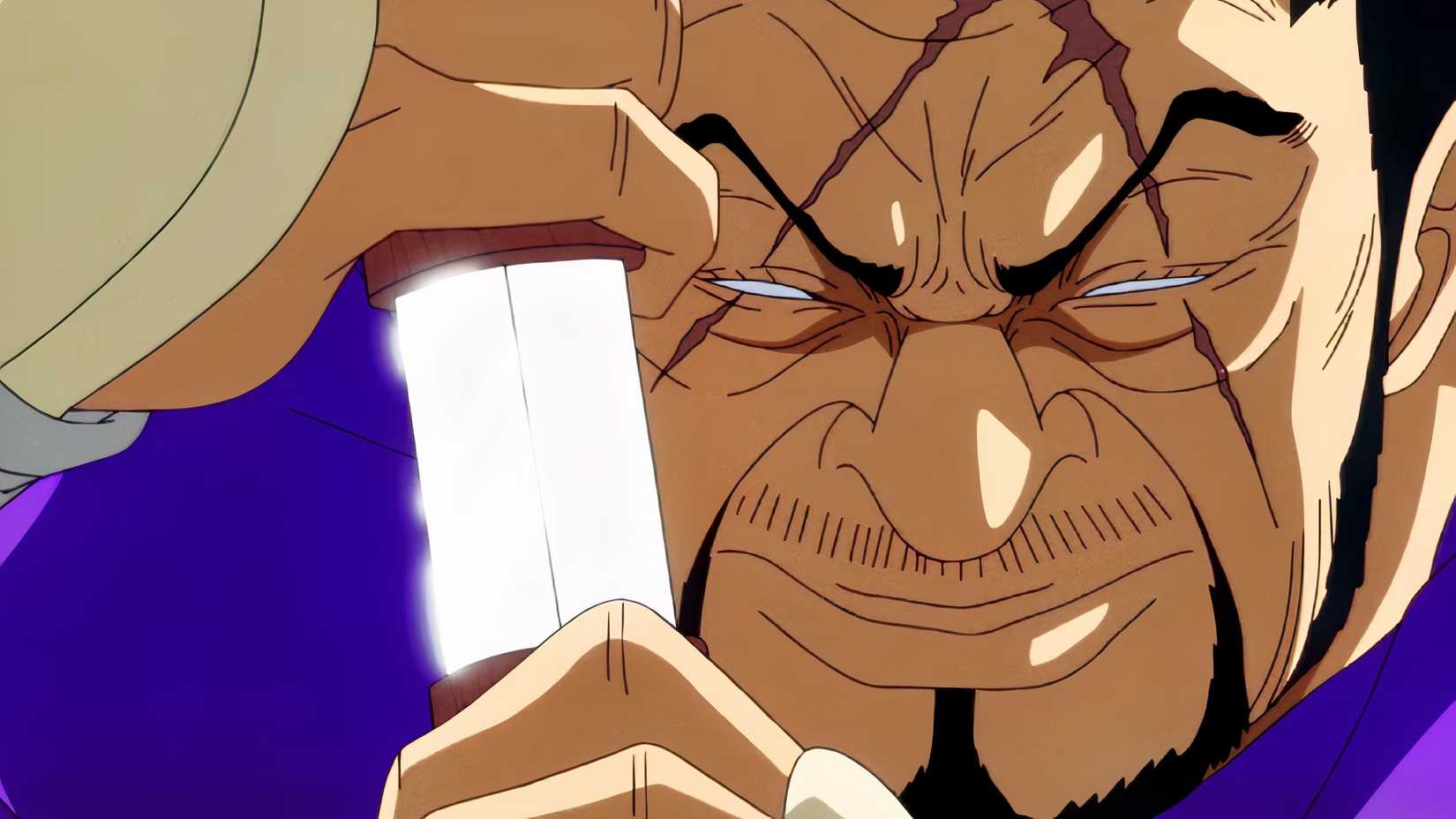 Issho Fujitora dans l'anime One Piece