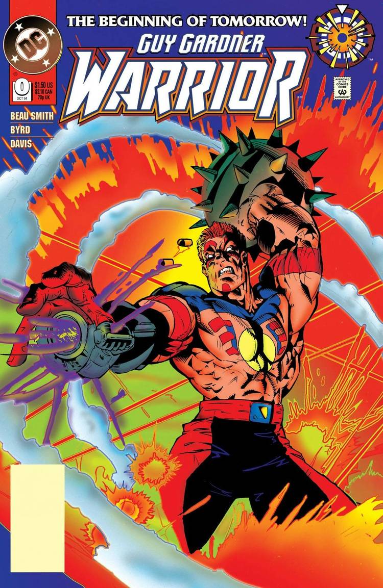 The cover of Guy Gardner #0