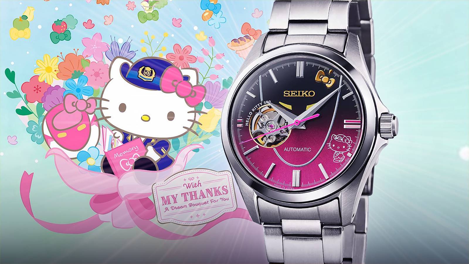 Hello Kitty Finally Says Goodbye With New Limited-Edition Seiko Watch