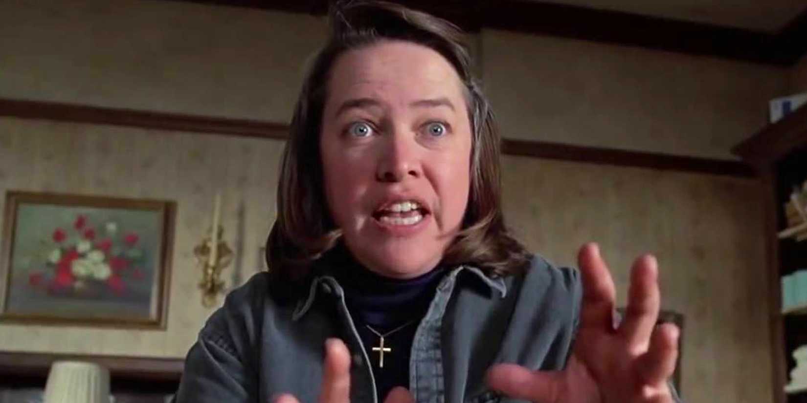 Kathy Bates as Annie Wilkes in Misery 1990