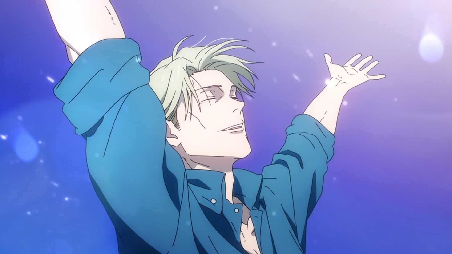 Kento Nanami imagines himself on the beach in Jujutsu Kaisen