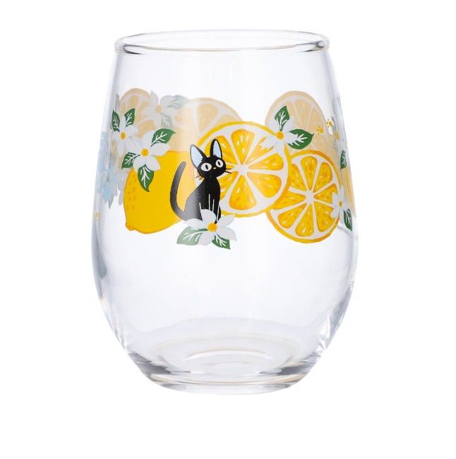Studio Ghibli Kiki's Delivery Service Lemon Flower Series glass tumbler