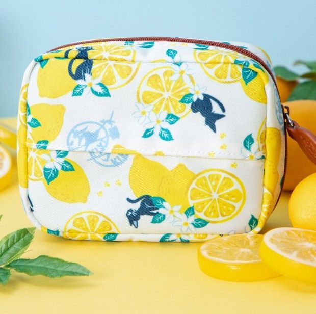 Studio Ghibli Kiki's Delivery Service Lemon Flower Series pouch