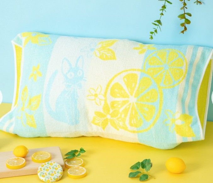 Studio Ghibli Kiki's Delivery Service Lemon Flower Series pillowcase