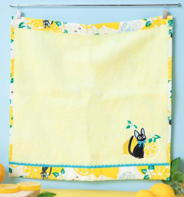 Studio Ghibli Kiki's Delivery Service Lemon Flower Series washcloth