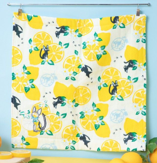 Studio Ghibli Kiki's Delivery Service Lemon Flower Series washcloth