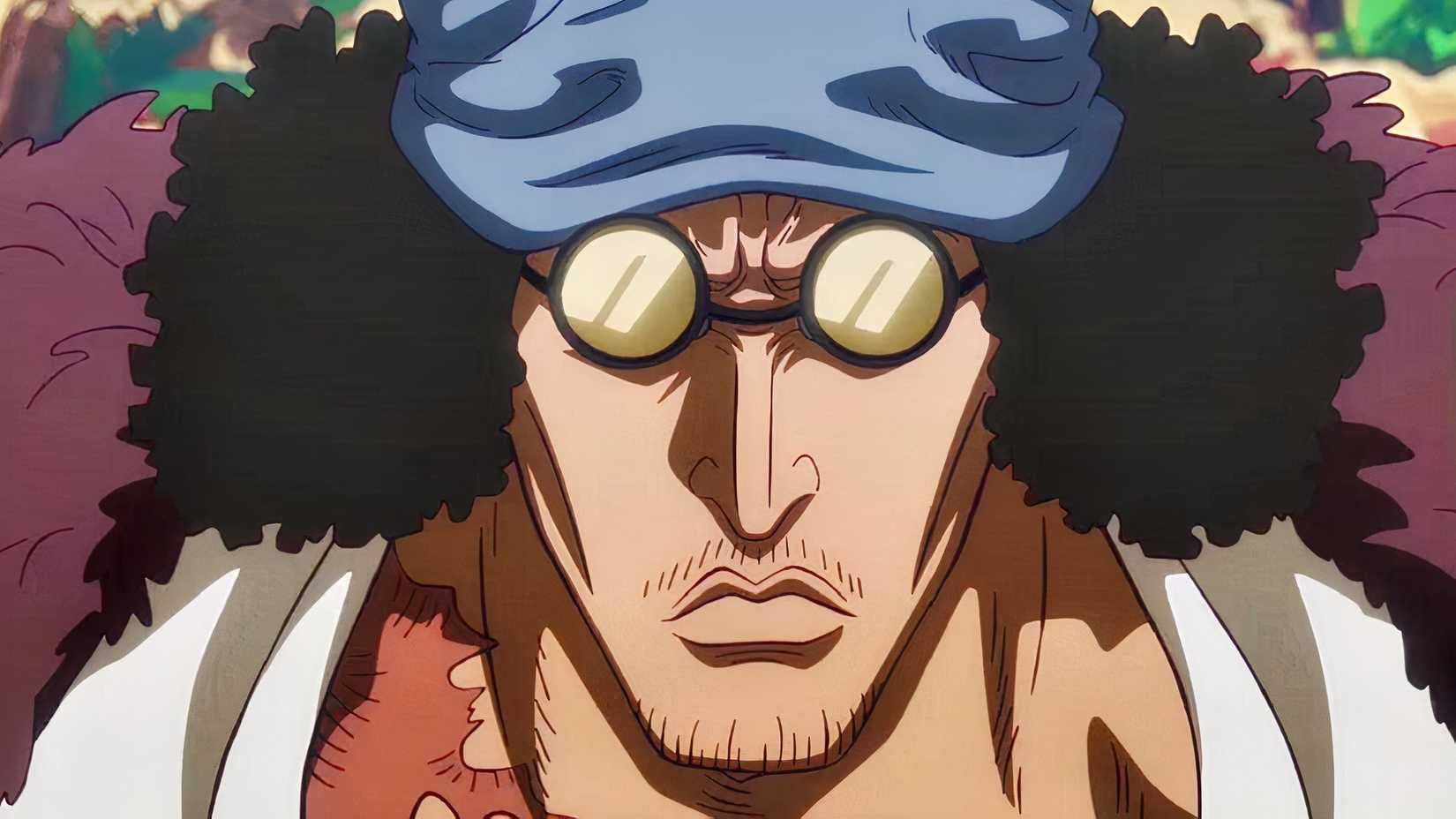 Kuzan in the One Piece anime
