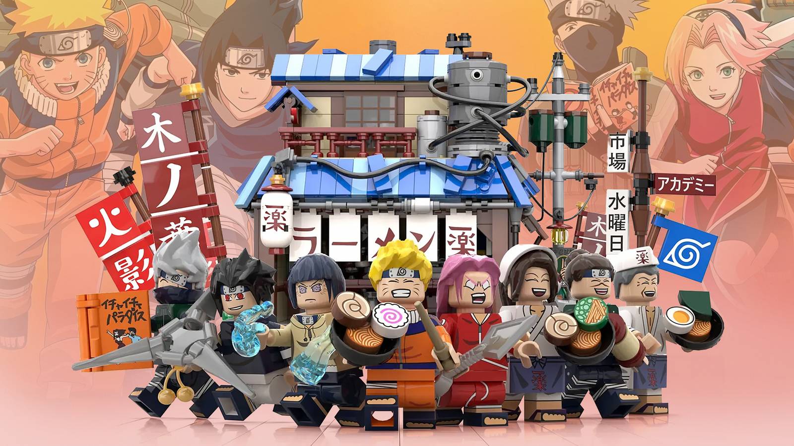 LEGO hält Narutos Ichiraku-Ramen-Set in einem neuen offiziellen Update am ...