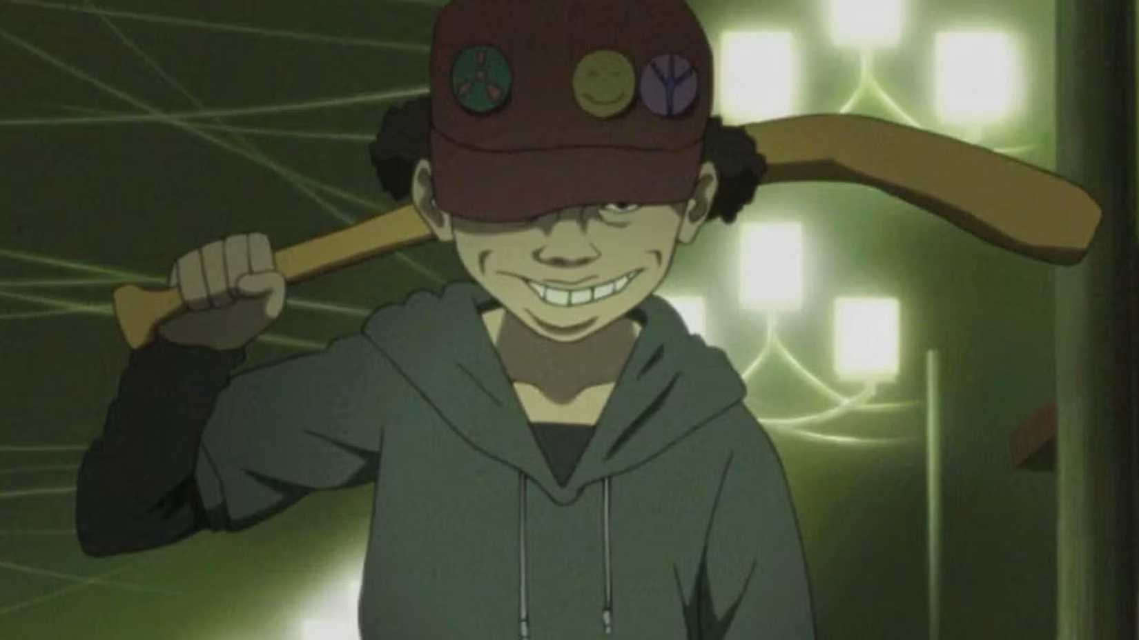 Lil Slugger shows up with a sinister smile in Paranoia Agent