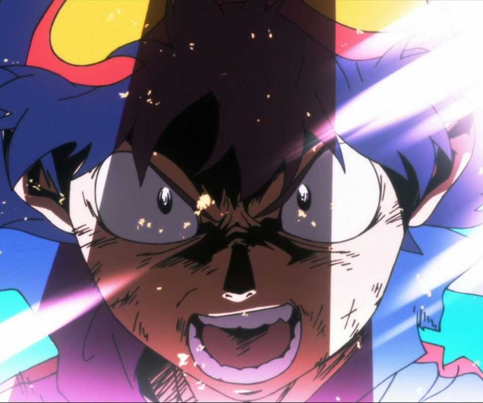 Simon The Digger in Tengen Toppa Gurren Lagann anime