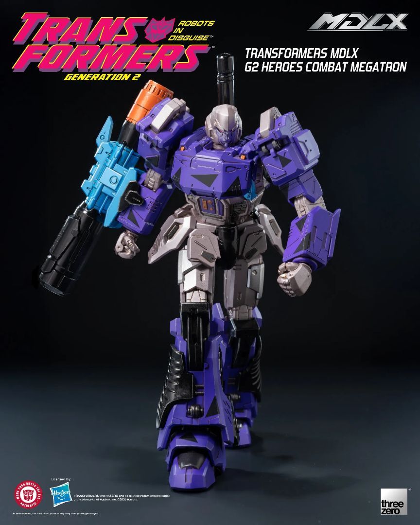 Transformers G2 Combat Hero Megatron Revealed as SDCC 2026 Exclusive