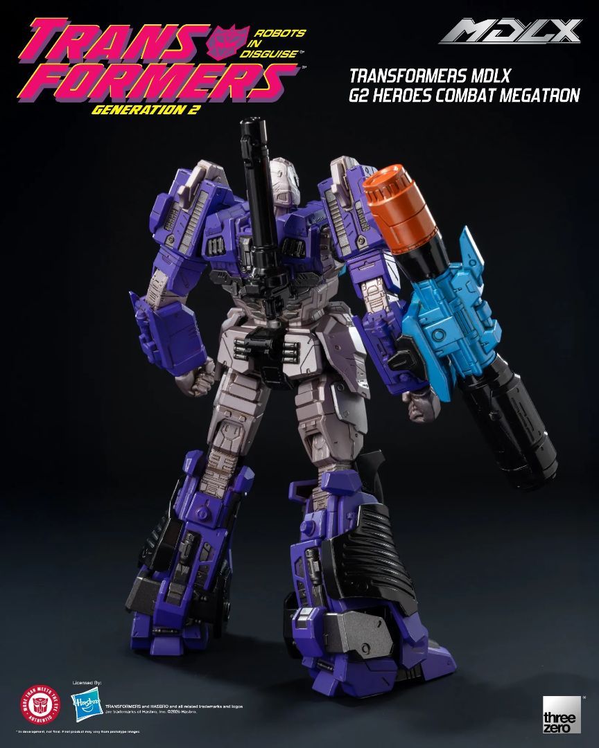 Transformers G2 Combat Hero Megatron Revealed as SDCC 2026 Exclusive