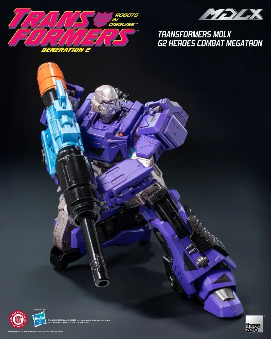 Transformers G2 Combat Hero Megatron Revealed as SDCC 2026 Exclusive