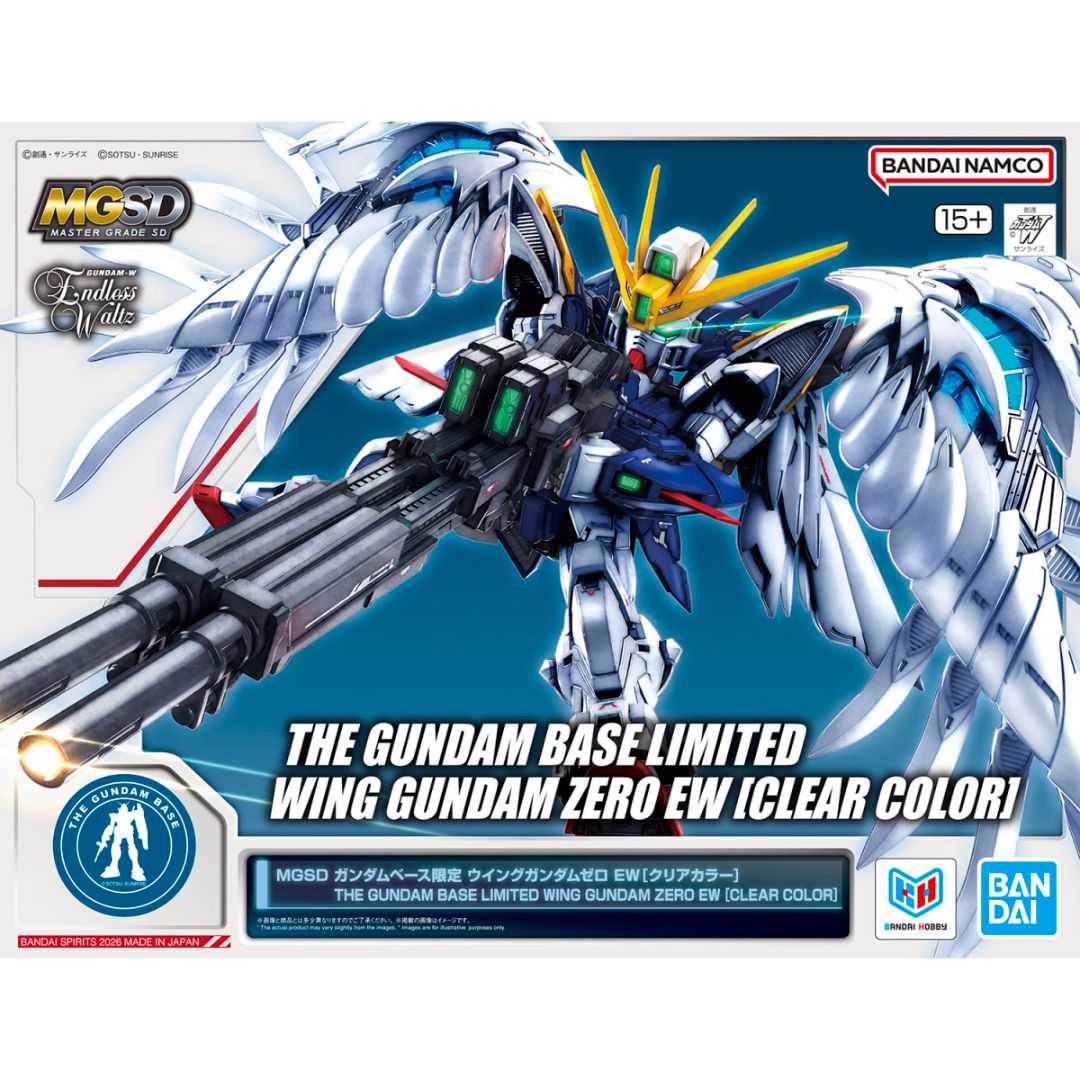 Zero Model H Gundam Reveals 3 New Clear Gunpla Model Kits for Wing Zero, Aerial & Z’Gok