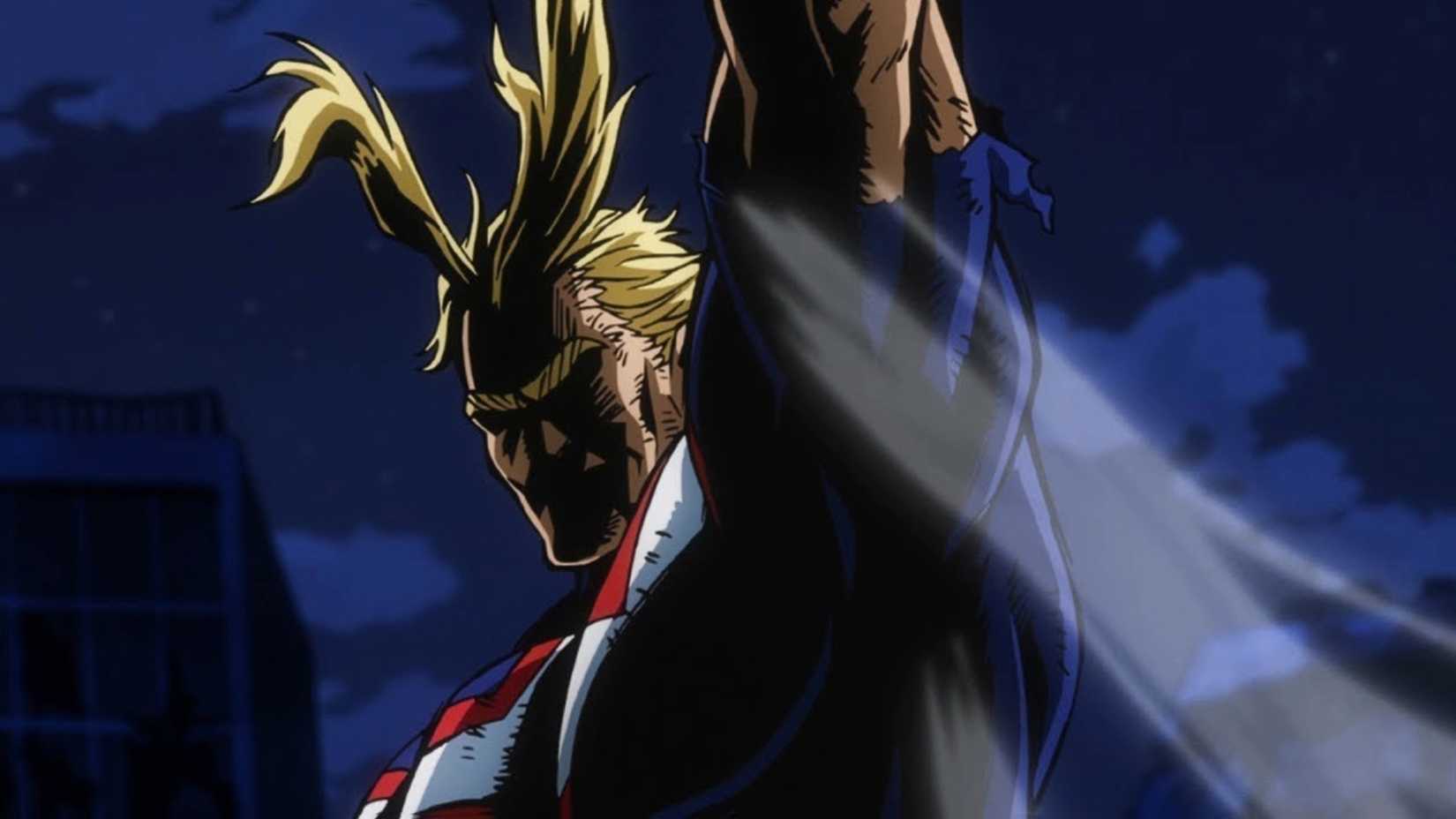 All Might in My Hero Academia anime
