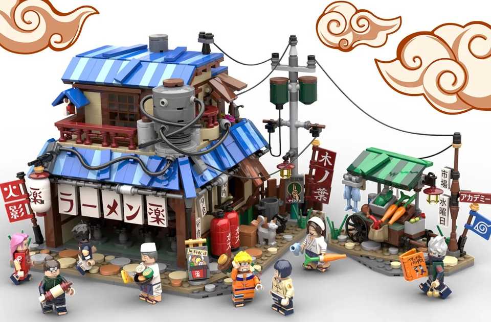 LEGO Keeps Naruto's Ichiraku Ramen Set Alive in New Official Update