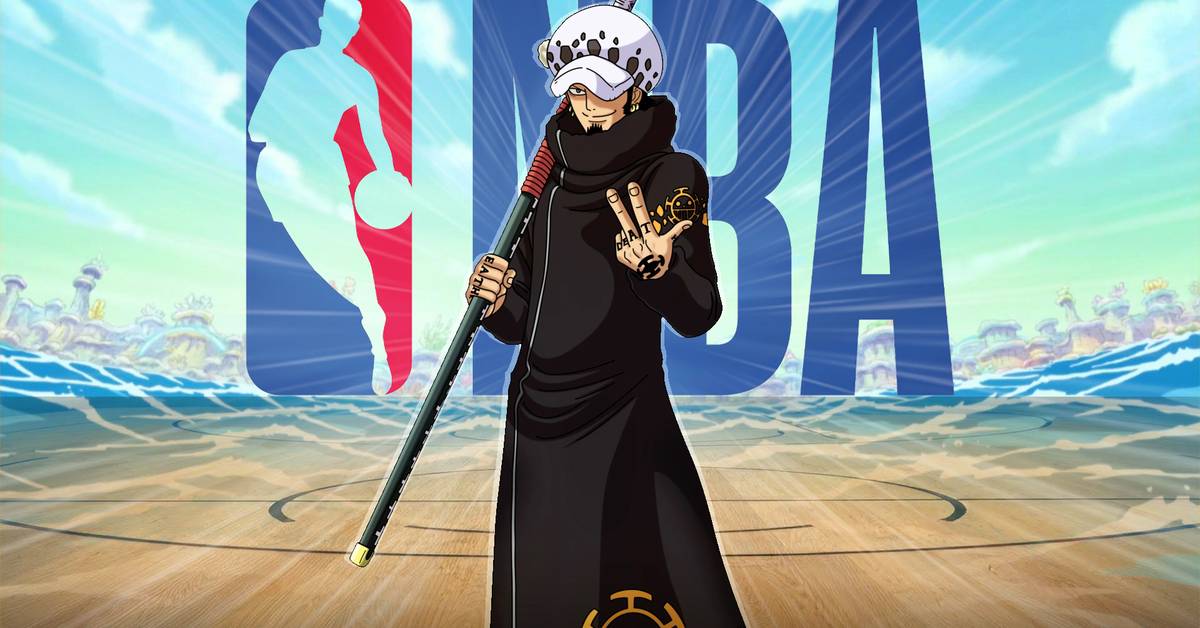 cbr.com - Ami Nazru - One Piece Unveils Trafalgar Law's New Golden State Warriors Design in Official NBA Crossover