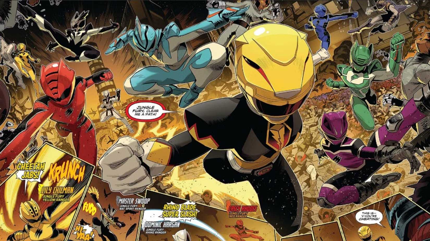 Power Rangers Unlimited lineup header