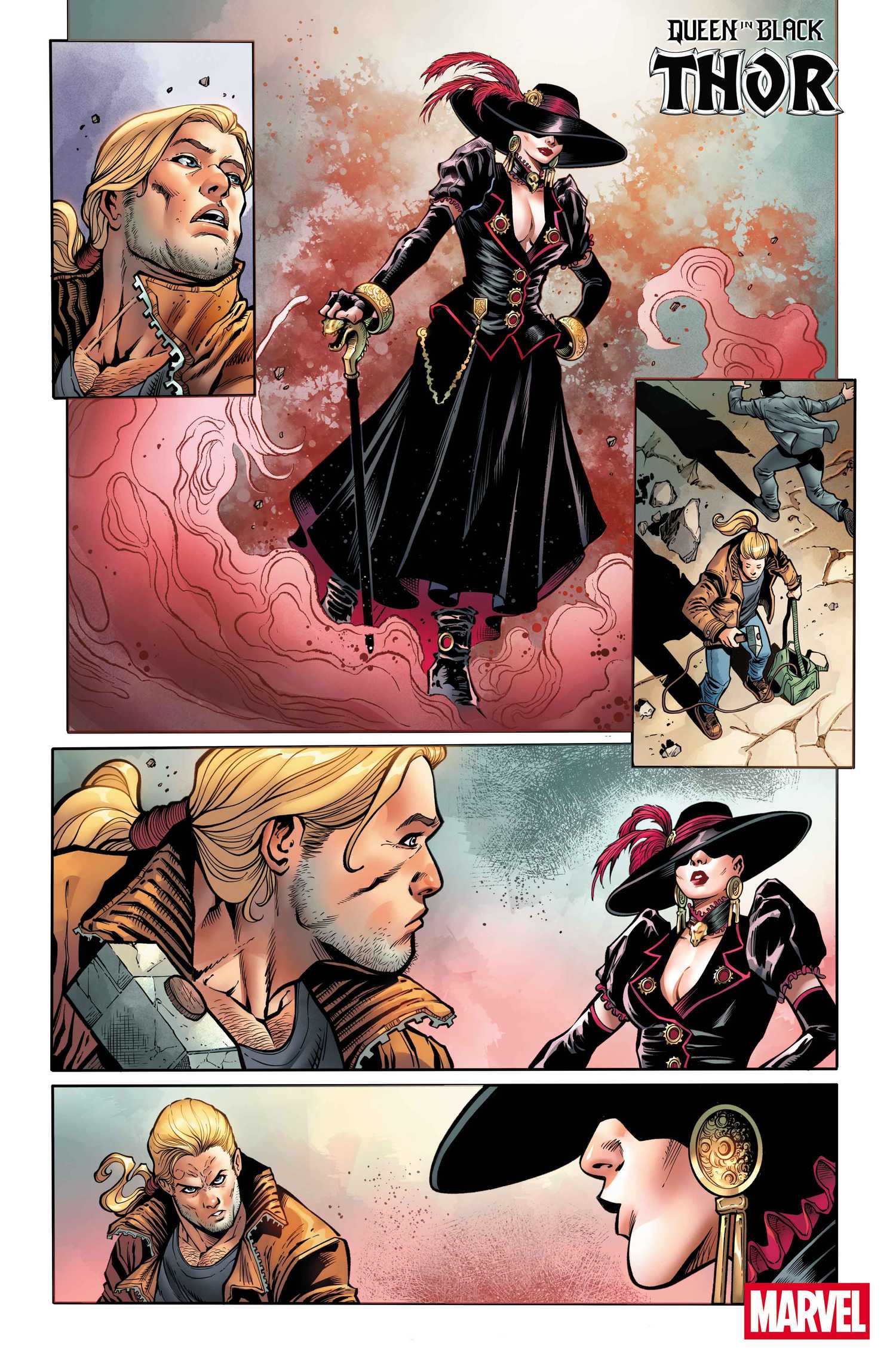 Hela visits Mortal Thor