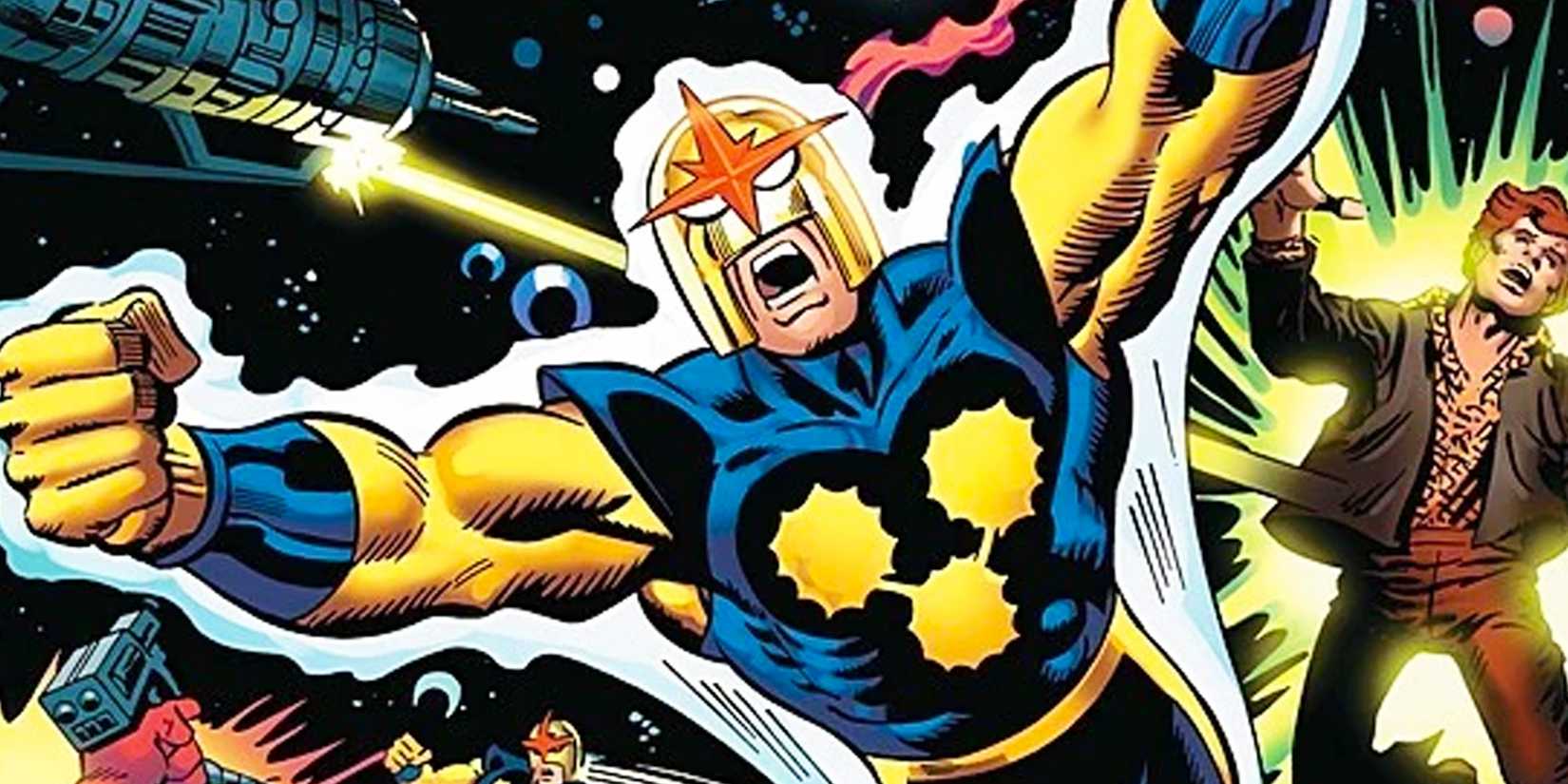 Ричард Райдер в роли Новы в комиксах Marvel