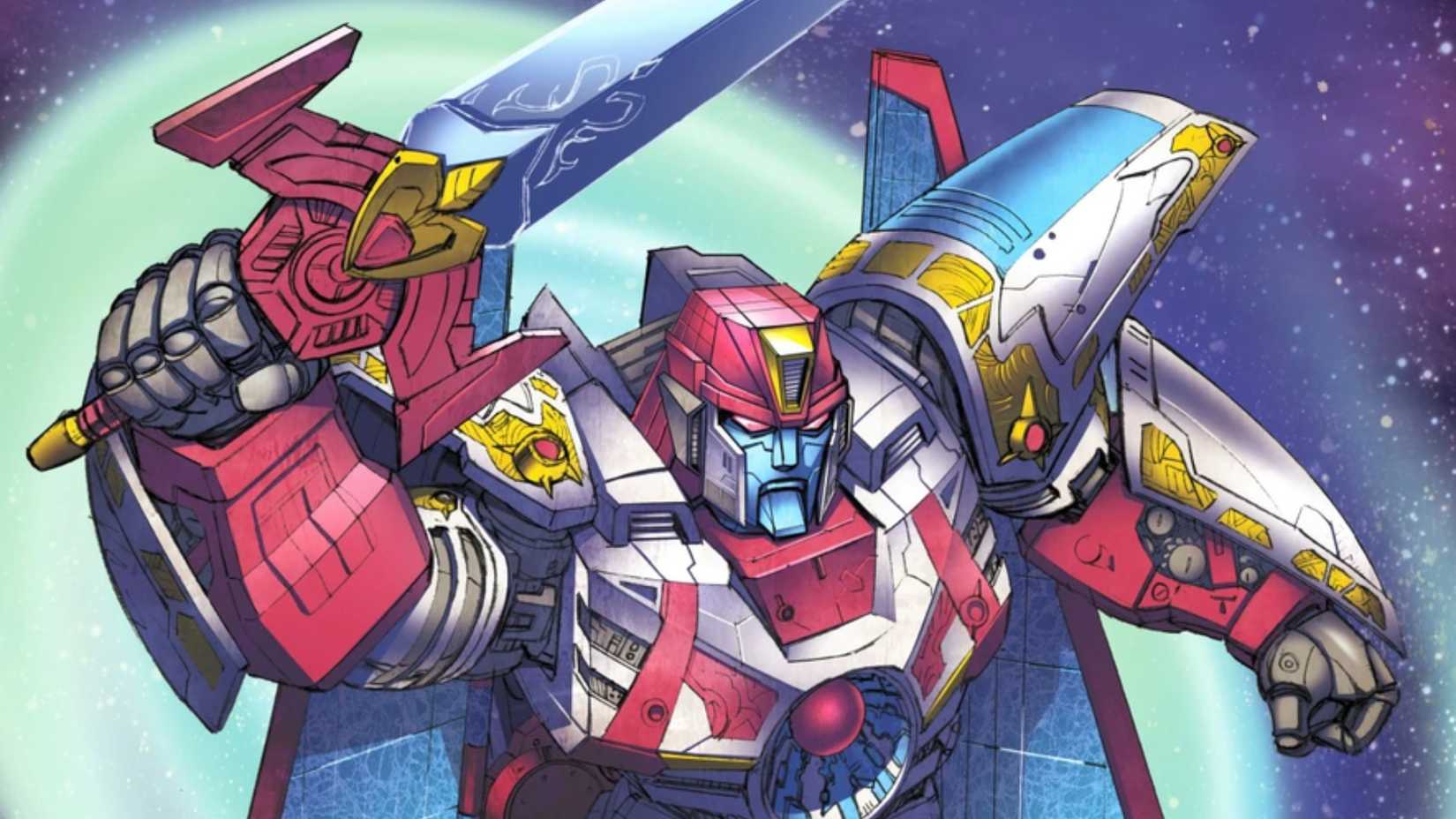 Vector Prime in Transformers comic