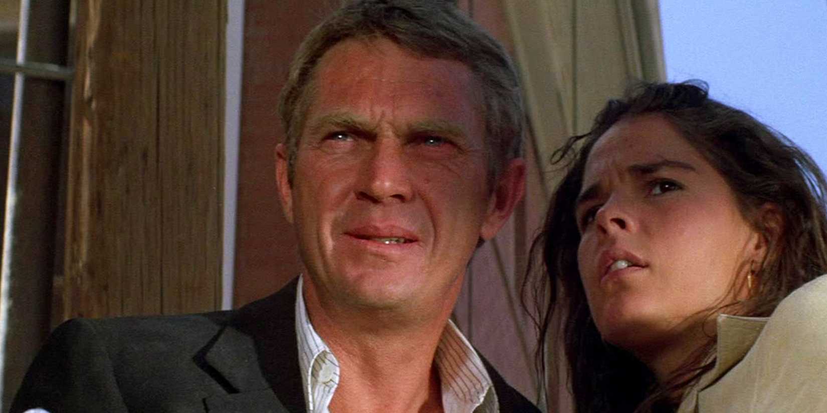 Steve McQueen in The Getaway 1972
