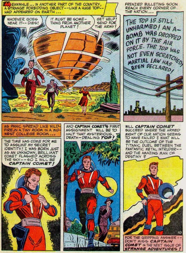 Captain Comet dbeuts