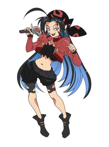 Official production artwork for the 2028 Tenchi Galaxy anime pilot produced by Armiger Entertainment, featuring the original anime staff, English voice actors and Nerissa Ravencroft of Hololive English as Risa the Space Pirate.