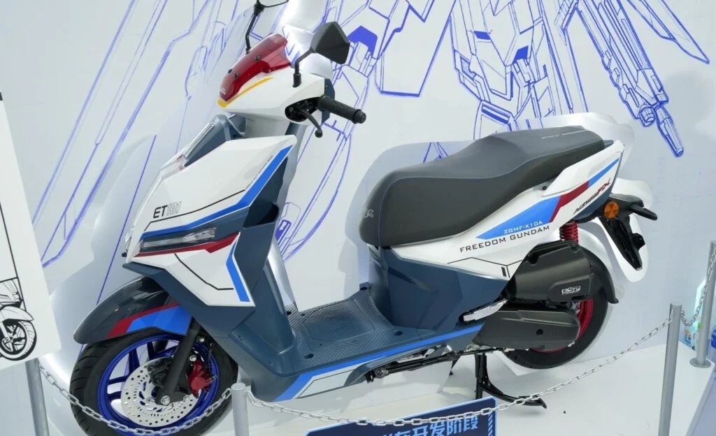 The Gundam SEED x Honda NS125FX 125cc scooter 2