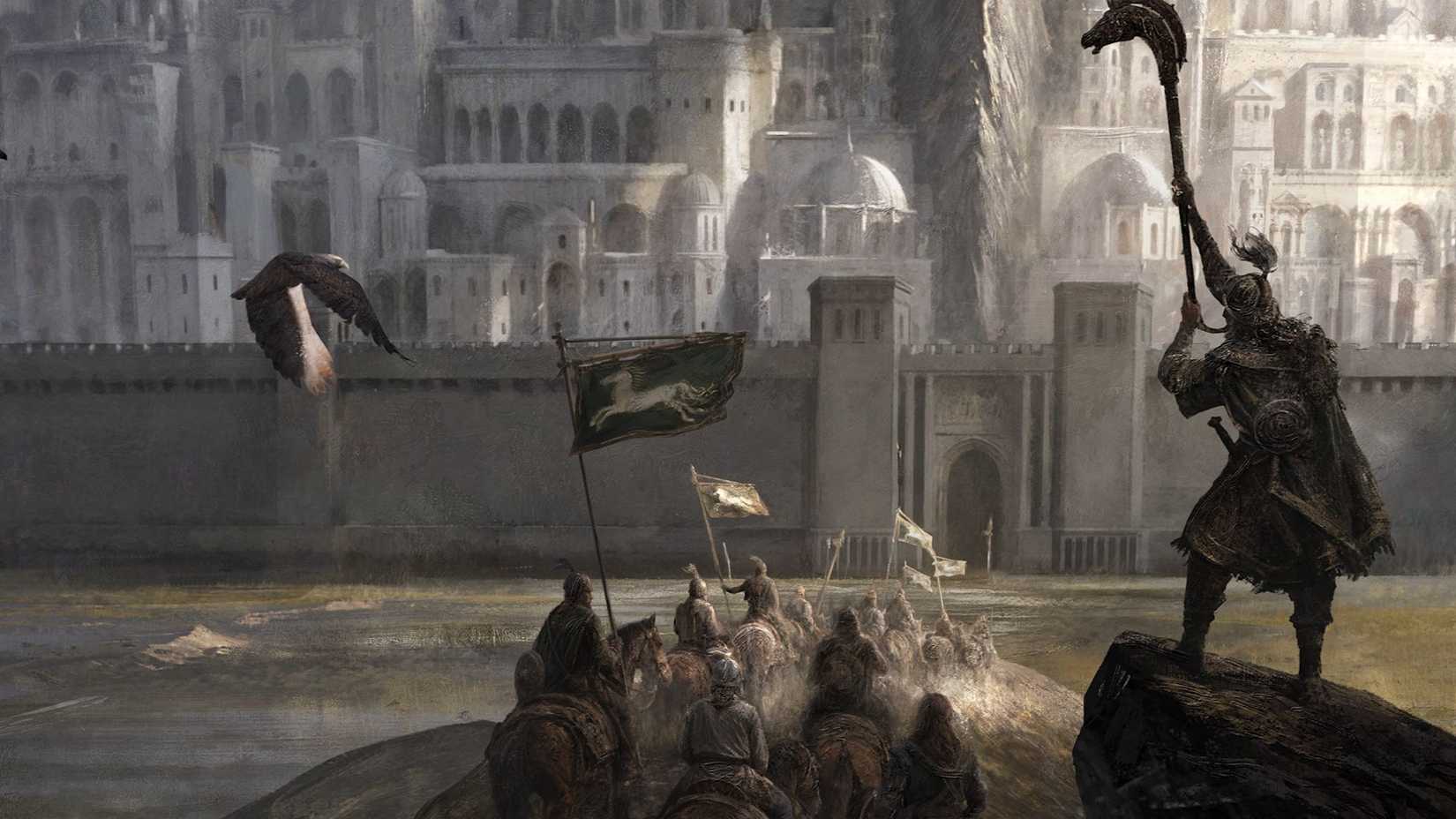 Lord of the Rings: The White Tower and the Hall of Gold Officially ...