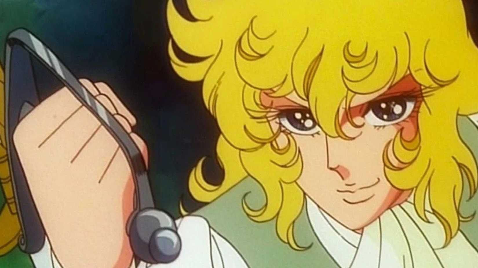 Lady Oscar in The Rose of Versailles anime.