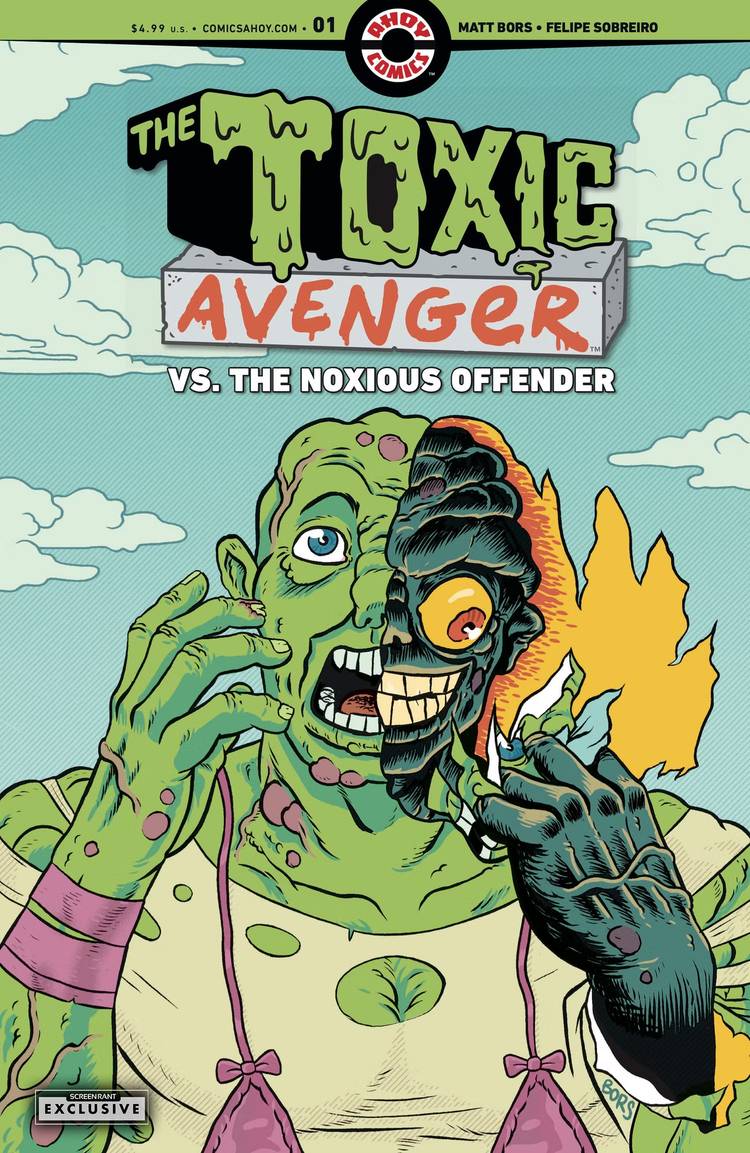 The Toxic Avenger vs The Noxious Offender preview cover