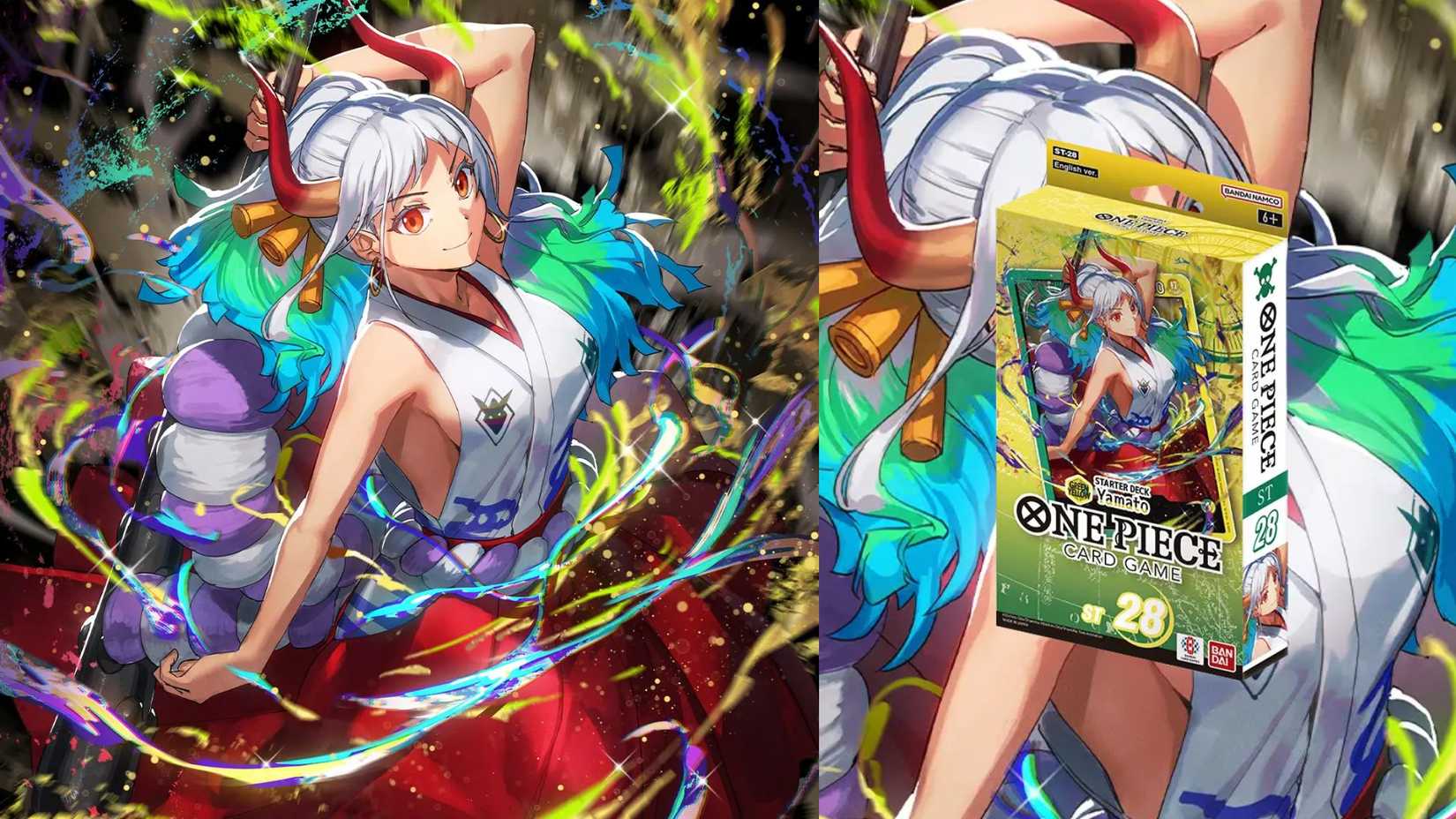 DECK DE DÉMARRAGE -VERT/JAUNE Yamato- [ST-28] JCC One Piece