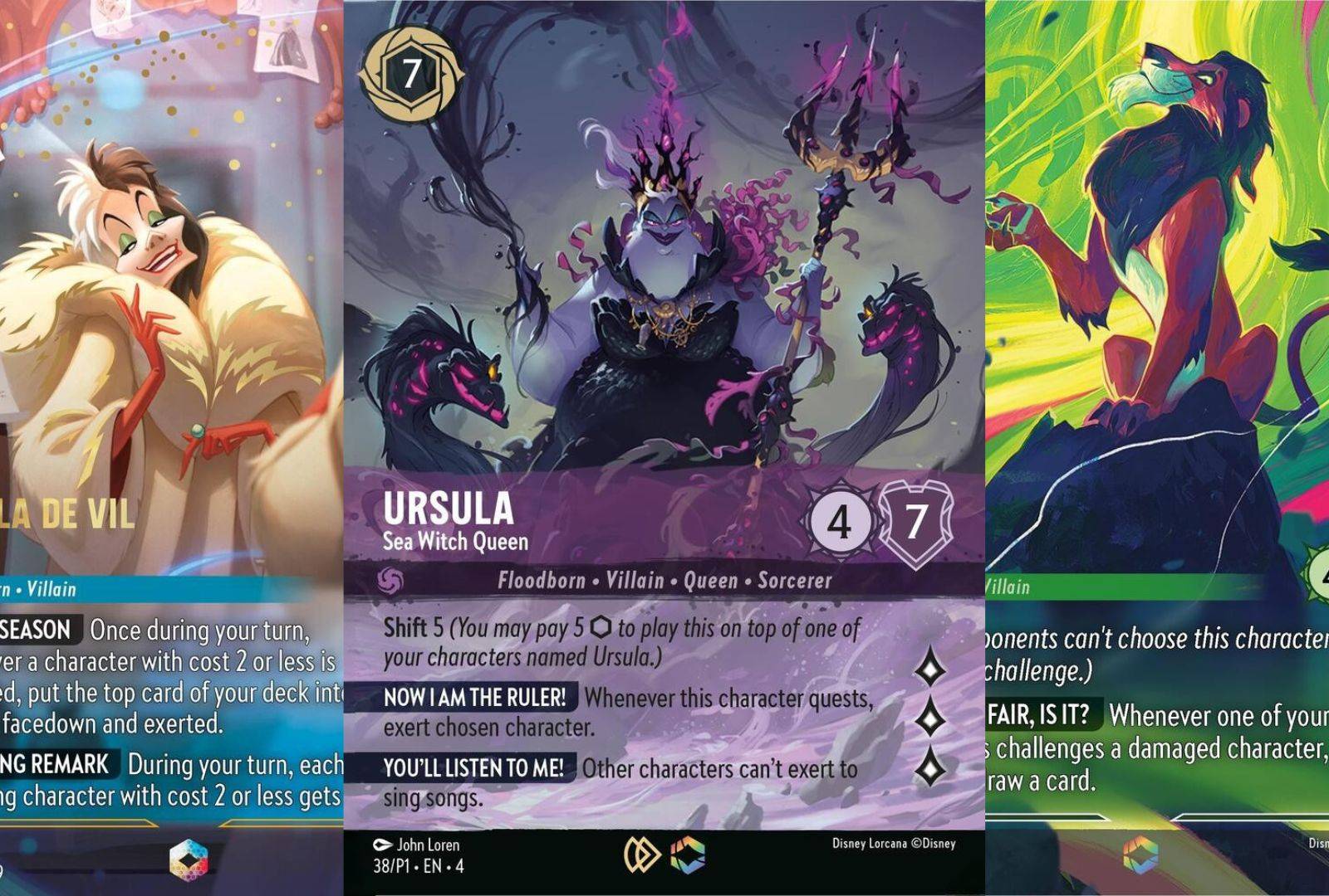 lorcana villain cards Disney Lorcana: Unveiling New Sets, Fan-Favorite Characters, and Future Adventures  DLP W Disney Lorcana Trading Card Game